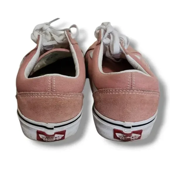 Vans Old Skool Rosette/White Suede Sneakers - Picture 5 of 6